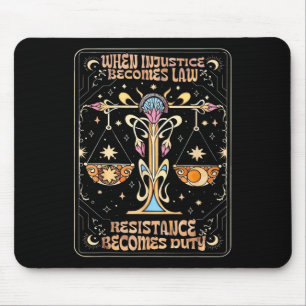 Mousepad Quando A Injustiça Se Torna Resistência À Lei Torn