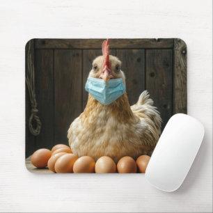 Mousepad Quando Vestir uma máscara de rosto