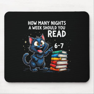 Mousepad Quantas Noites Por Semana Você Deve Ler_ 6–7 Diver