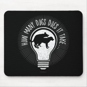 Mousepad Quantos Cachorros Leva? Pad do mouse