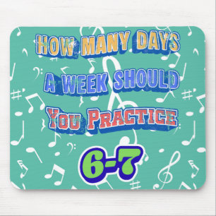 Mousepad Quantos Dias Por Semana Você Deve Praticar