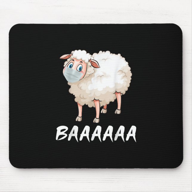 Mousepad Quarentena Engraçada | Presentes De Trendy De Ovin (Frente)