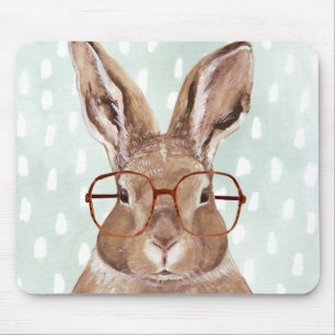 Mousepad Quarto de Olhos  Coelho