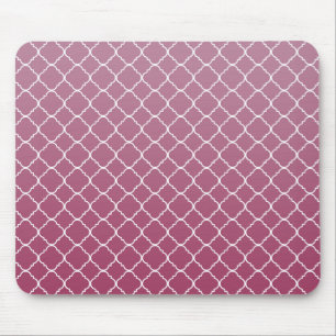 Mousepad Quatrefoil de Ombre Rosa