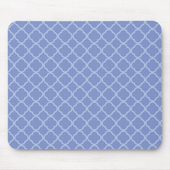 Mousepad Quatrefoil roxo (Frente)