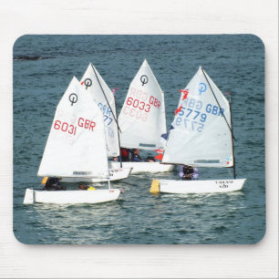 Mousepad Quatro barcos otimistas