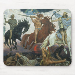 Mousepad Quatro Cavalos de Apocalypse Viktor Vasne