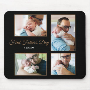 Mousepad Quatro Colagem de Fotos - Primeiro Script de Dia d