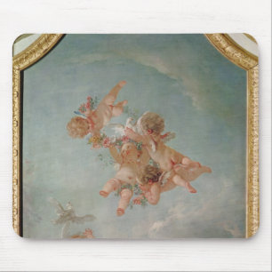 Mousepad Quatro estações no Salle du Conseil - primavera