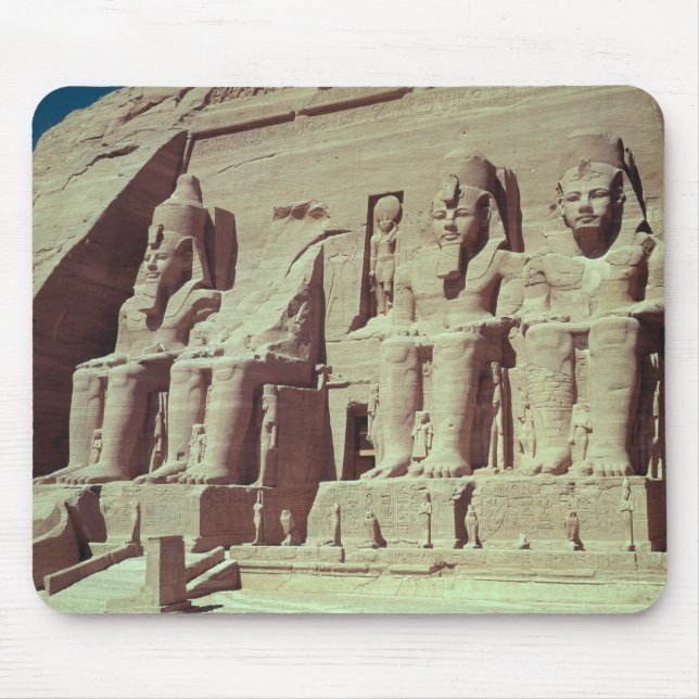 Mousepad Quatro figuras colossais do rei (Frente)