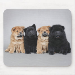 Mousepad Quatro filhotes de chow
