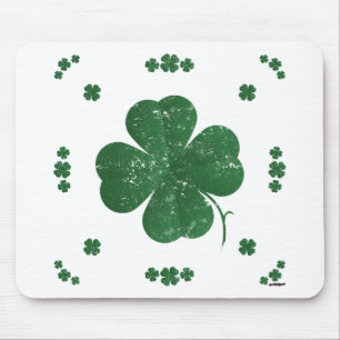 Mousepad Quatro folhetos Folha - estilo vintage