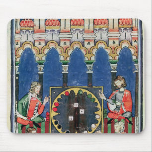 Mousepad Quatro jogadores árabes da gamão