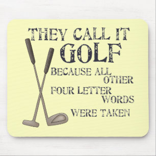 Mousepad Quatro letras