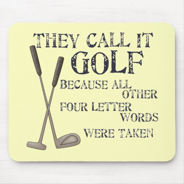 Mousepad Quatro letras (Frente)