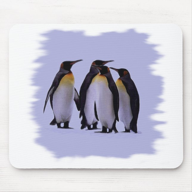 Mousepad Quatro pinguins (Frente)