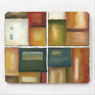 Mousepad Quatro Pintura Paneled de Jennifer Goldberger