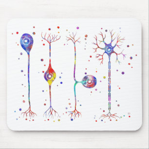 Mousepad Quatro tipos de neurônios
