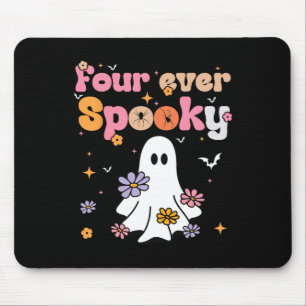 Mousepad Quatro vezes fantasma fantasma no Dia das Bruxas 4