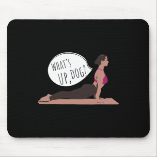 Mousepad Que Cachorro Engraçado Ioga Para Exercitar Homens 