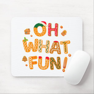 Mousepad Que Cookies Divertidos De Pão De Natal