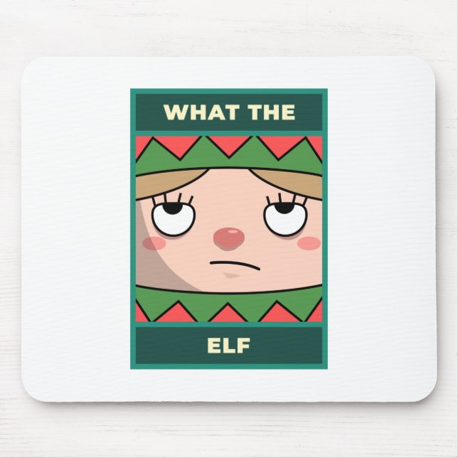 Mousepad Que Elf (Frente)