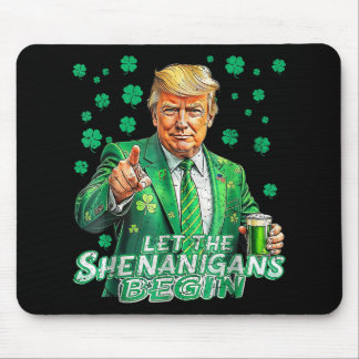 Mousepad Que Os Shenanigans Comecem A Engraçada Trump St Pa