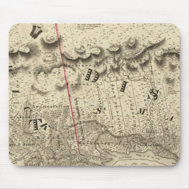 Mousepad Quebec, Canadá 4 (Frente)