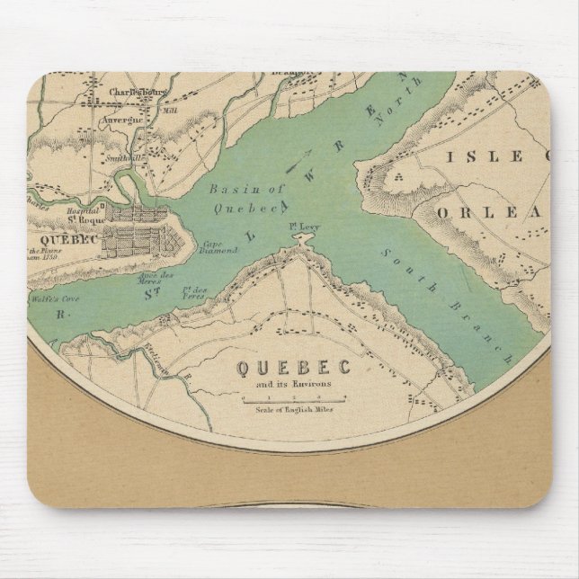 Mousepad Quebec e seus Ambientes (Frente)