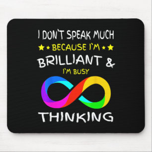 Mousepad Quebra-cabeça de Consciência Autismo Piece Rainbow