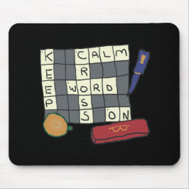 Mousepad Quebra-cabeça de espadas cruzadas