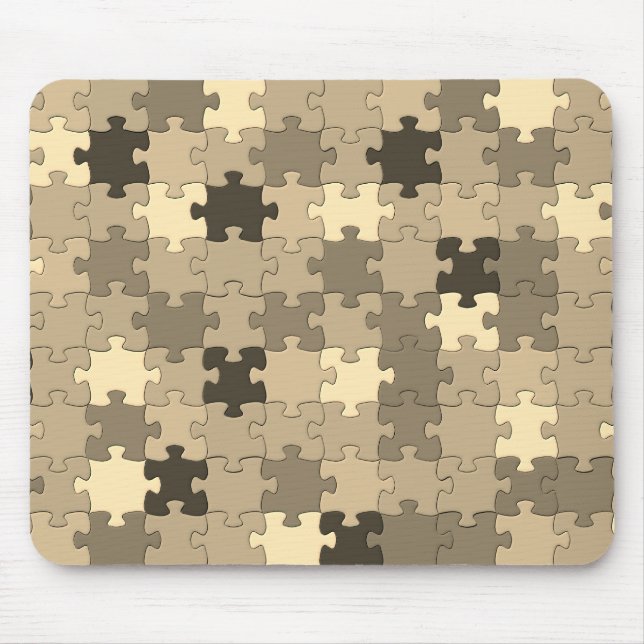 Mousepad Quebra-cabeça, mistério, natureza (Frente)