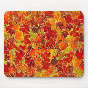 Mousepad Quebra da vesícula/Folhas do outono