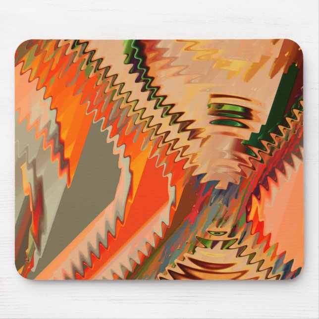 Mousepad Quebra de núcleos com zigue zague ou livro onda (Frente)