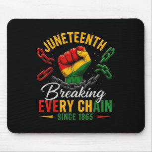 Mousepad Quebrando Todas as Cadeias Desde 1865 Mulheres Hom
