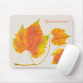 Mousepad Queda de Spotty em um Pad de Mouse