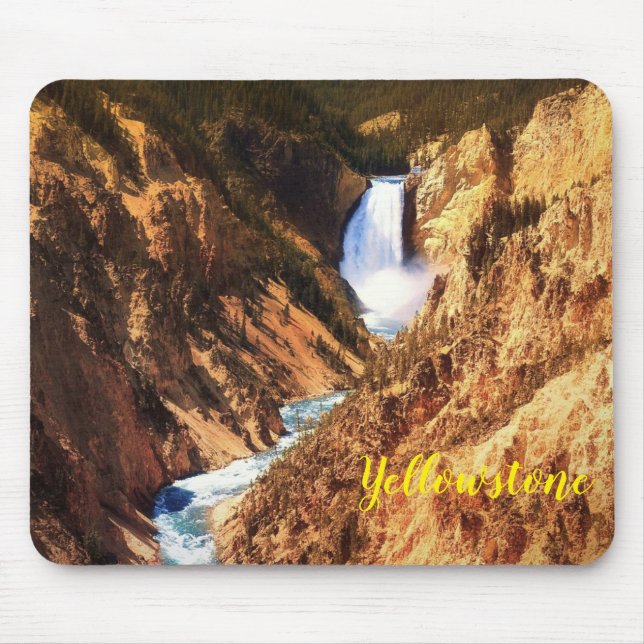 Mousepad Quedas de Mouse Pad-Yellowstone (Frente)