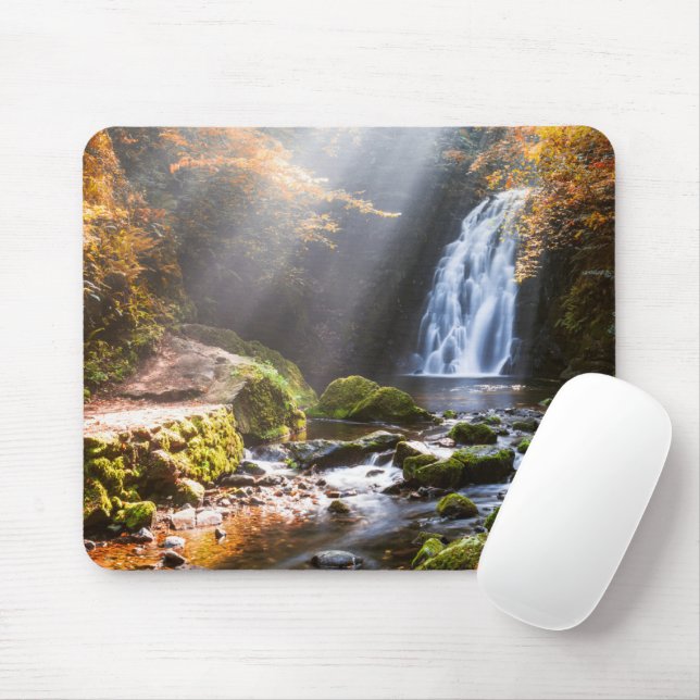 Mousepad Quedas | Gleno, Irlanda Norte (Com mouse)