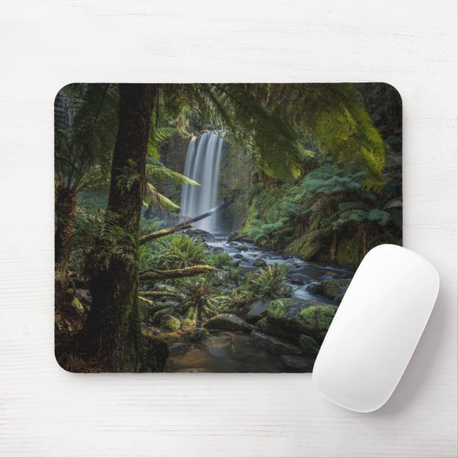 Mousepad Quedas | HopetouFalls, Nova Zelândia (Com mouse)
