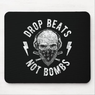 Mousepad Quedas Não Bomba Dj Contra Guerra Pela Paz