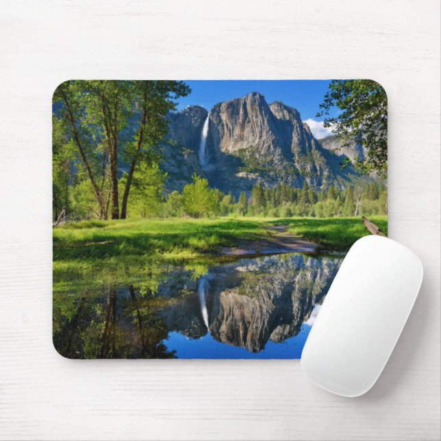 Mousepad Quedas | Yosemite Falls, Califórnia (Com mouse)