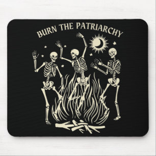 Mousepad Queimar o Dia das Bruxas Patriarcado Feminista