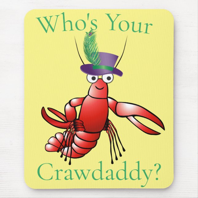 Mousepad Quem é o seu Crawdaddy? Thunder_Cove (Frente)