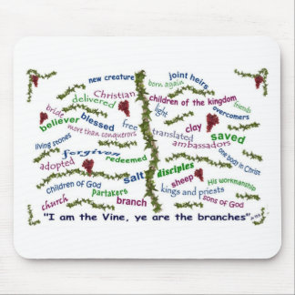Mousepad Quem nós somos no cristo