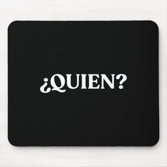 Mousepad Quem Professor De Espanhol Engraçado Volta às Aula (Frente)