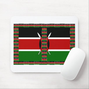 Mousepad Quênia Sinalizadores sem Costura