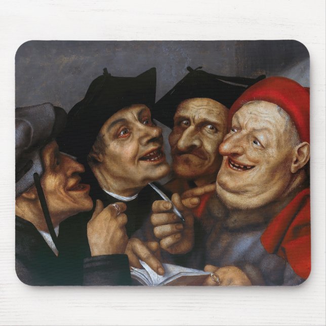 Mousepad Quentin Matsys - O Contrato de Compra (Frente)