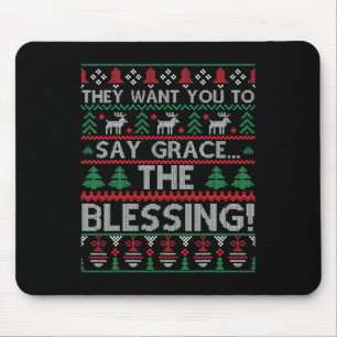 Mousepad Querem Que Digam A Grace A Bênção Do Chris Feio