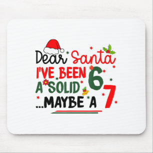 Mousepad Querido Papai Noel 67 Natal Engraçado Six Seven 6-
