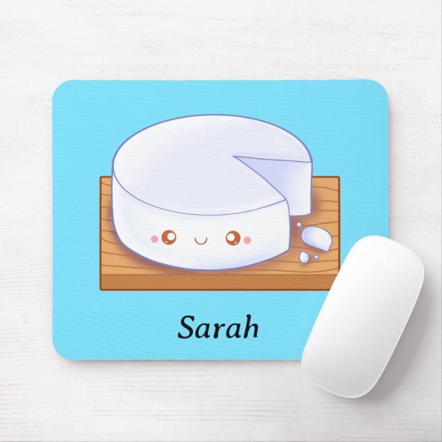 Mousepad Queso Queso Fresco Branco mexicano (Com mouse)